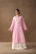 Candy Check Kurta