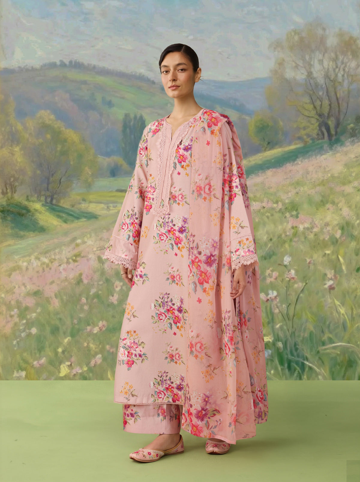 Tea Pink Floral