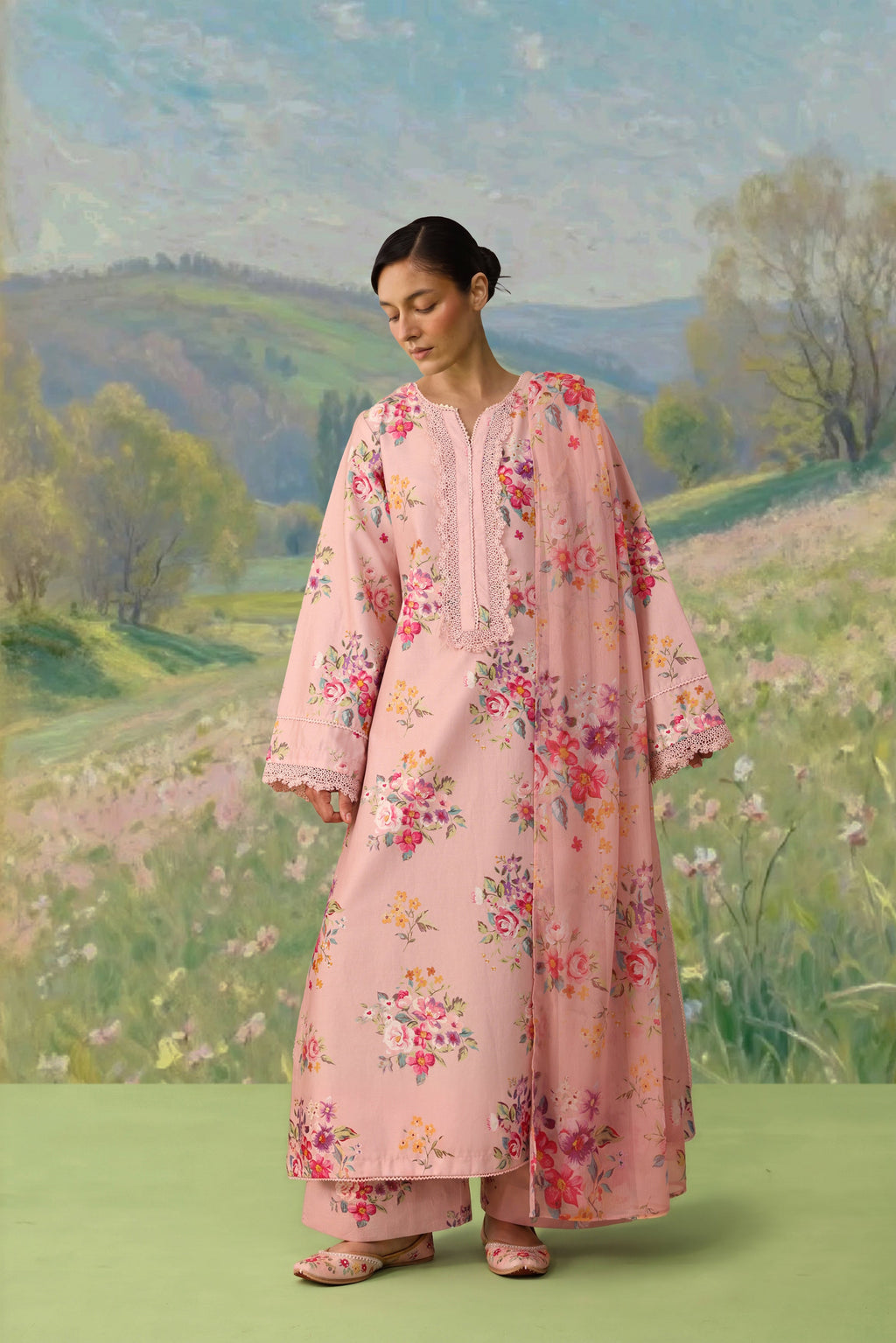 Tea Pink Floral